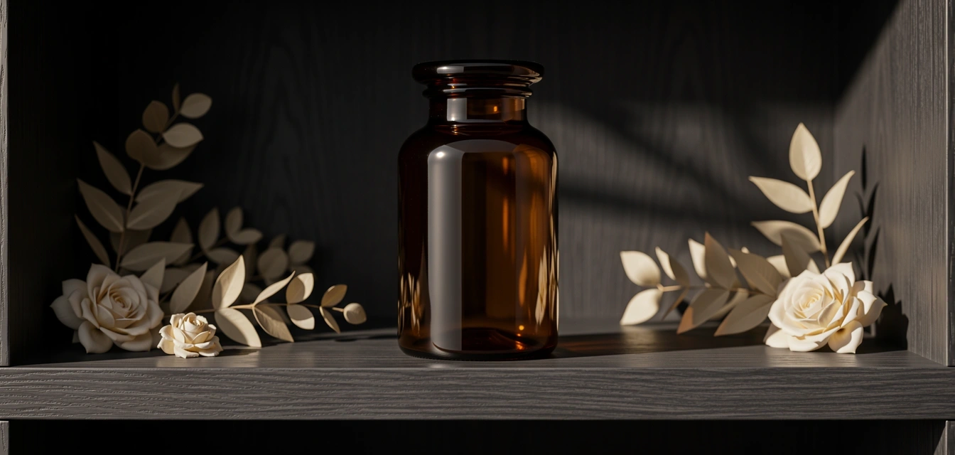 Heritage apothecary glass